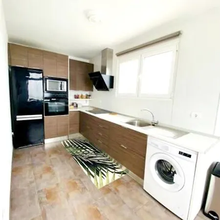 2 Bedrooms Appartement With Sea View Enclosed Garden And Wifi At Bajamar 1 Km Away From The Beach 아파트