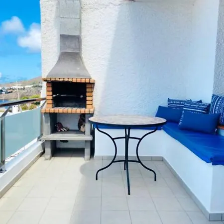 아파트 2 Bedrooms Appartement With Sea View Enclosed Garden And Wifi At Bajamar 1 Km Away From The Beach